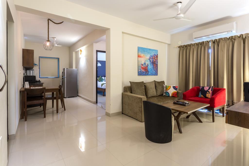 Treebo Trend Zeebo Suites Arpora Buitenkant foto